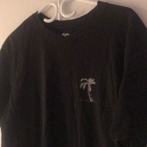 Andy Warhol Billabong Tropic Tree black and white artist tee SZ L